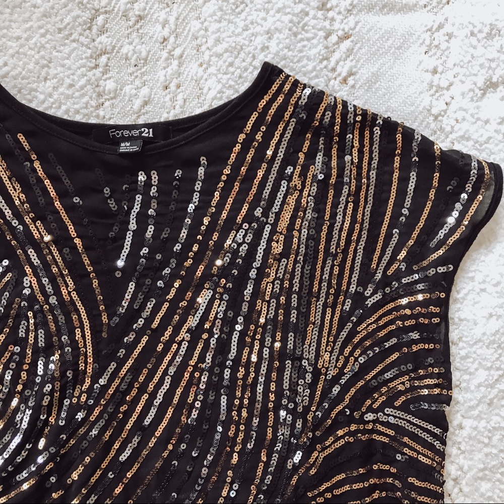 Forever 21 sequin top